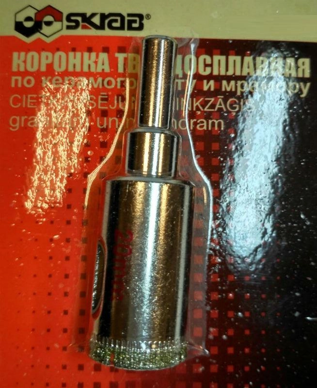 Коронка алмазная SKRAB Ф35мм цилиндрический (33735)