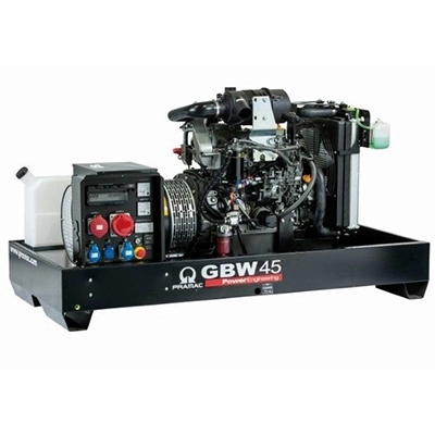 Дизельный генератор PRAMAC GBW45P MECC ALTE трехфазный без кожуха