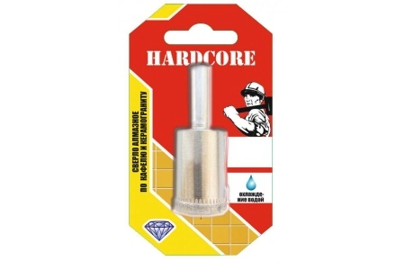 Коронка алмазная HARDCORE Ф28х55мм цилиндрический (152028)