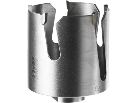 Коронка твердосплавная ЗУБР Ф45х55мм М16 (29514-45)