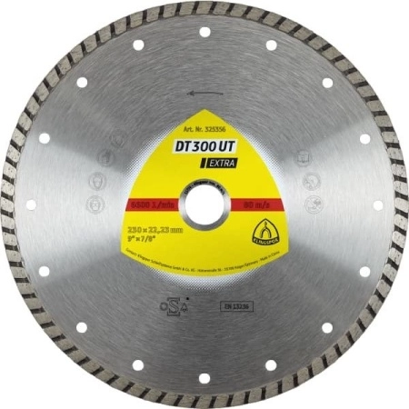 Алмазный диск KLINGSPOR 115X1,9X22,23/GRT/7/S/DT/EXTRA/DT300UT