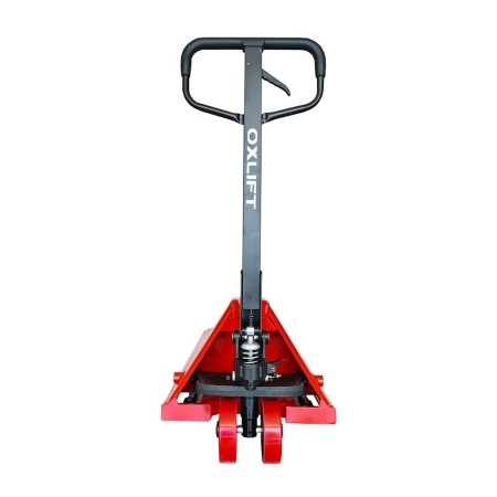 фото ручная гидравлическая тележка длинновильная oxlift ox25-l1500 1500 мм 2500 кг