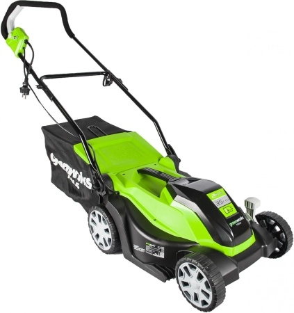 фото газонокосилка greenworks glm1035 (2505107)