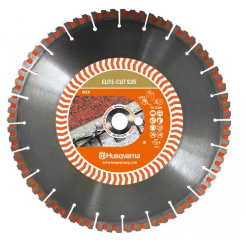 Алмазный диск HUSQVARNA ELITE-CUT S35 (S1435) 400-25,4 (5798115-30)