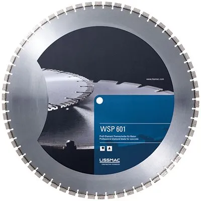 Алмазный диск по бетону LISSMAC WSP 601 1000 мм (лазерная сварка, 24X4,8X12)