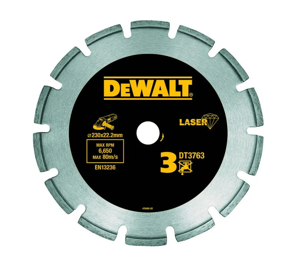 Круг алмазный DEWALT (DT3763-XJ) Ф230х22мм по граниту